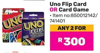 Game Uno Flip Card OR Card Game offer