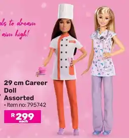 Game Barbie Career Doll Assorted offer