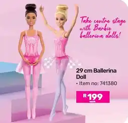 Game Barbie Ballerina Doll offer