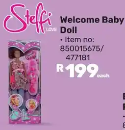 Game Steffi Love Welcome Baby Doll offer