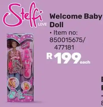 Game Steffi Love Welcome Baby Doll offer