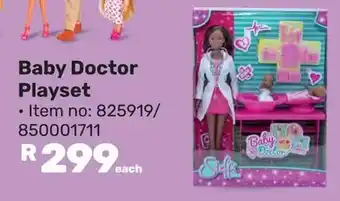 Game Baby Doctor Playset offer