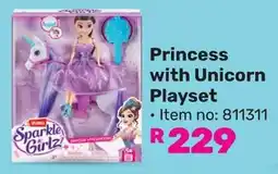 Game Sparkle Girlz Princess with Unicorn Playset offer