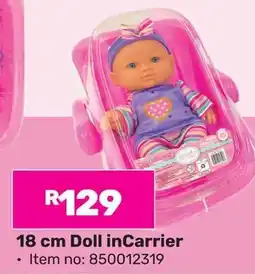 Game 18 cm Doll in Carrier offer