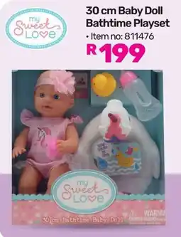Game Baby Doll Bathtime Playset offer
