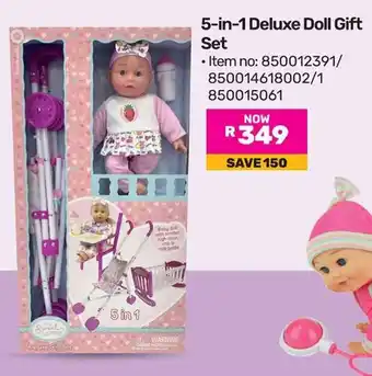 Game 5-in-1 Deluxe Doll Gift Set offer