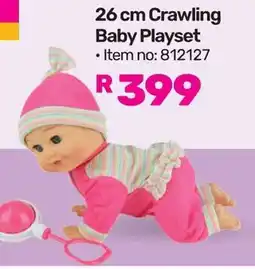 Game 26 cm Crawling Baby Playset offer