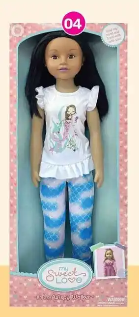 Game 81 cm Wispy Walker Doll offer