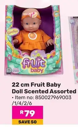 Game Fruit Baby Doll Scented Assorted offer