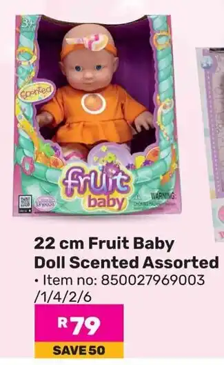 Game Fruit Baby Doll Scented Assorted offer