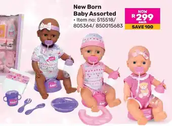 Game New Born Baby Assorted offer