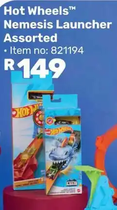 Game Hot Wheels Nemesis Launcher Assorted offer