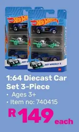 Game 1:64 Diecast Car Set offer