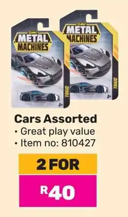 Game Cars Assorted offer