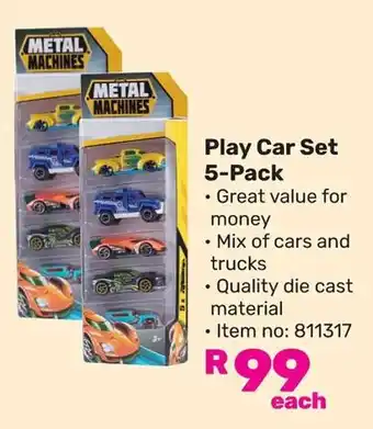 Game Play Car Set offer