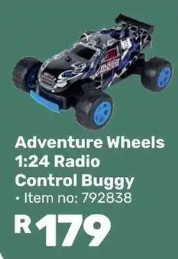 Game Adventure Wheels 1:24 Radio Control Buggy offer