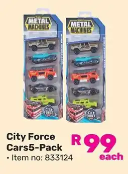 Game Metal Machines City Force Cars offer