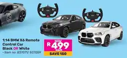 Game RASTAR 1:14 BMW X6 Remote Control Car Black OR White offer