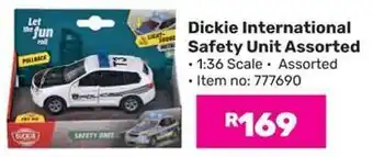 Game Dickie International Safety Unit Assorted 1:36 Scale Assorted offer