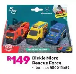 Game Dickie Micro Rescue Force offer