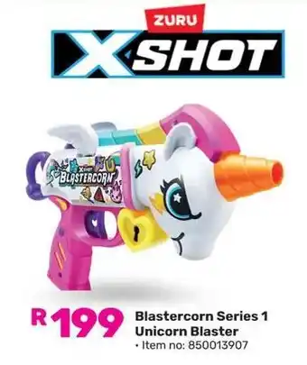 Game Zuru X-Shot Blastercorn Series 1 Unicorn Blaster offer