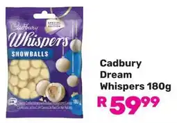 Game Cadbury Dream Whispers offer