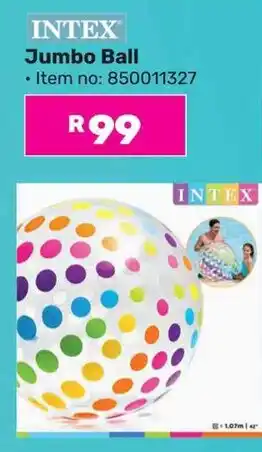 Game Intex Jumbo Ball offer