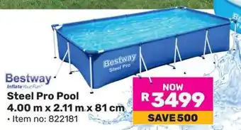 Game Bestway Steel Pro Pool offer