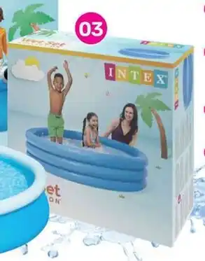 Game Intex Crystal Blue Pool offer