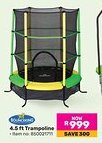 Game Bounceking 4.5 ft Trampoline offer