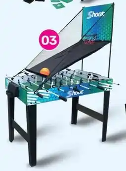 Game Shoot 3-in-1 Game Table offer