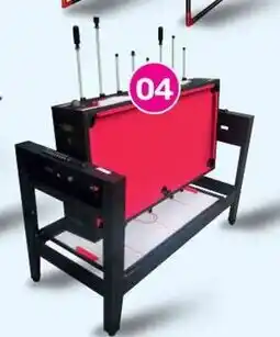 Game Shoot 4-in-1 Game Flip Table offer