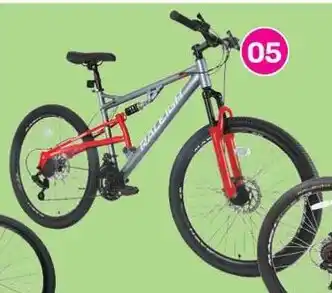 Game RALEIGH 26" Raptor Dual Suspension Mountain Bike offer