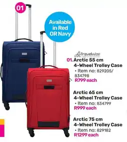 Game Travelwize Arctic 55 cm 4-Wheel Trolley Case offer