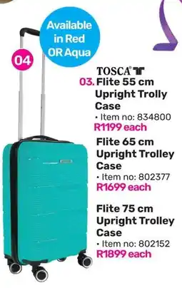 Game Tosca Flite 55 cm Upright Trolley Case offer