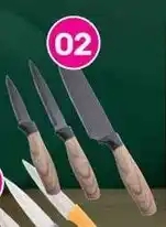 Game Koga Wooden Finish Knife Set ⚫Item no: 850007756 R129 offer