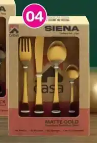 Game Casa Gold Cutlery Set offer