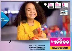Game Samsung 85" QLED Smart TV offer