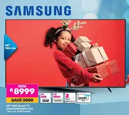 Game Samsung 65" UHD Smart TV offer