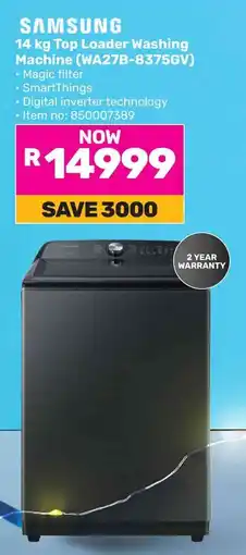 Game SAMSUNG Top Loader Washing Machine offer