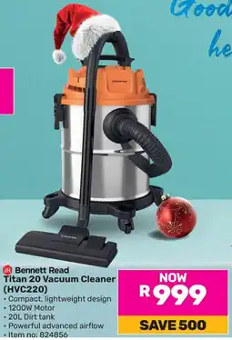 Game Bennett Read Titan 20 Vacuum Cleaner offer
