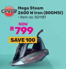 Game Genesis Mega Steam 2600 W Iron offer