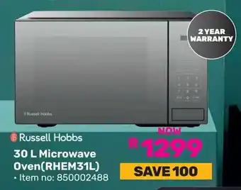 Game Russell Hobbs Microwave Oven offer