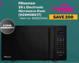 Game Hisense Electronic Microwave Oven offer