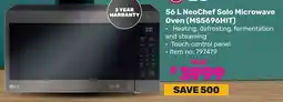 Game LG NeoChef Solo Microwave Oven offer