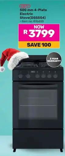 Game DEFY 4-Plate Electric Stove offer