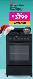 Game DEFY 4-Plate Electric Stove offer