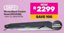 Game DEFY Black Cooker Hood offer