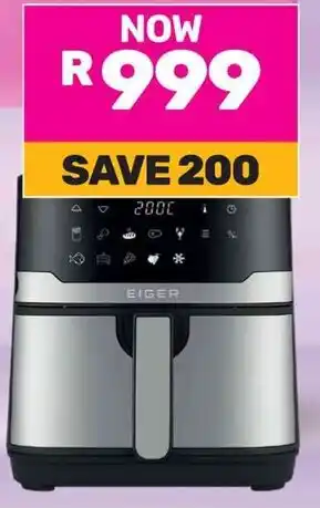 Game EIGER Forte Digital Air Fryer offer