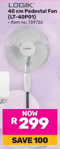 Game LOGIK Pedestal Fan offer